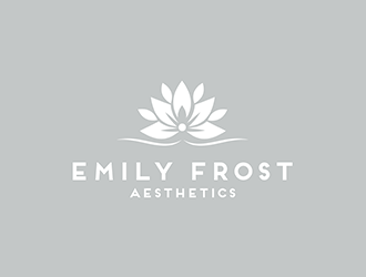 Emily Frost Aesthetics logo design by EkoBooM