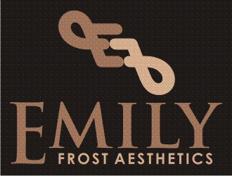Emily Frost Aesthetics logo design by hallim