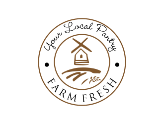 Your Local Pantry logo design by Gwerth