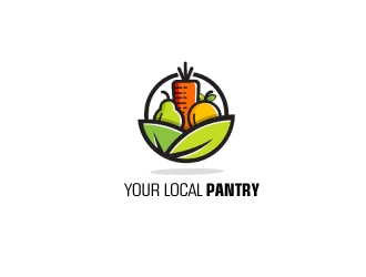 Your Local Pantry logo design by robiulrobin