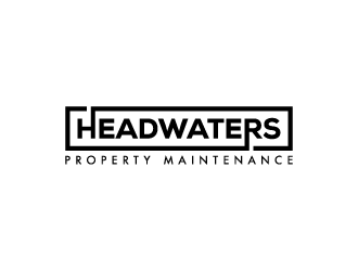 Headwaters Property Maintenance logo design by pencilhand