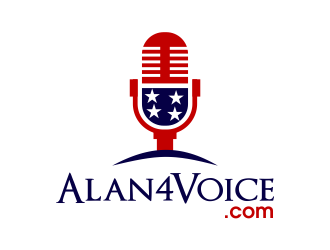 Alan4Voice.com logo design by JessicaLopes