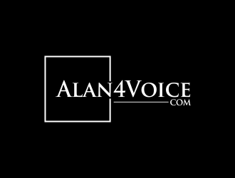 Alan4Voice.com logo design by qqdesigns