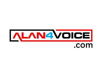 Alan4Voice.com logo design by akhi