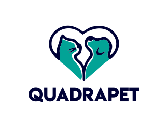 QuadraPet logo design by JessicaLopes