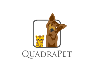 QuadraPet logo design by Gwerth