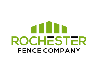 Rochester Fence Company logo design by cintoko
