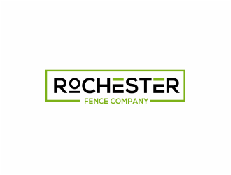 Rochester Fence Company logo design by kimora
