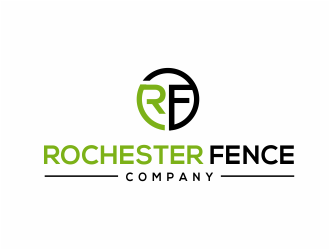Rochester Fence Company logo design by kimora