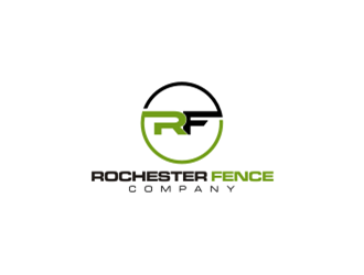 Rochester Fence Company logo design by sheilavalencia