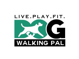 Dog Walking Pal logo design by Conception
