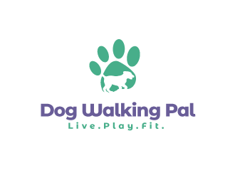 Dog Walking Pal logo design by PRN123