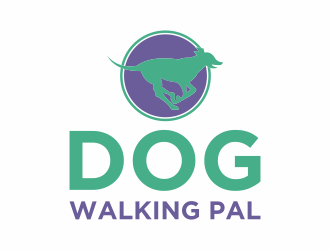Dog Walking Pal logo design by luckyprasetyo