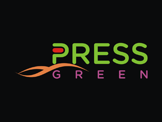 Press Green (JuiceN Cafe) logo design by Jhonb