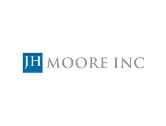 JH Moore Inc logo design by sabyan