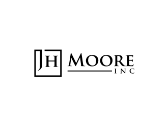 JH Moore Inc logo design by sodimejo