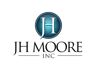 JH Moore Inc logo design by kunejo