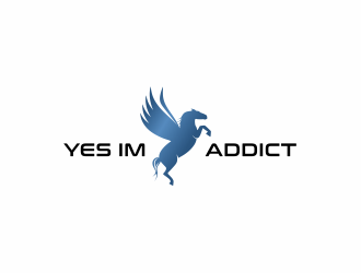 YES, IM ADDICT logo design by MagnetDesign
