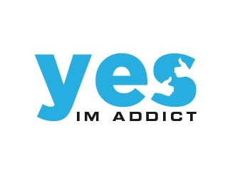 YES, IM ADDICT logo design by pambudi