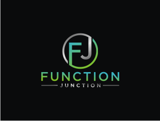 Function Junction  logo design by bricton
