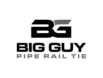 Big Guy Pipe Rail Tie  logo design by p0peye
