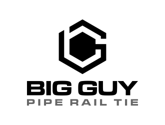 Big Guy Pipe Rail Tie  logo design by p0peye