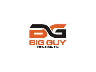 Big Guy Pipe Rail Tie  logo design by RIANW