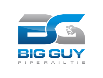 Big Guy Pipe Rail Tie  logo design by Jhonb