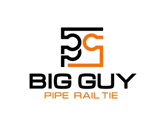 Big Guy Pipe Rail Tie  logo design by mewlana