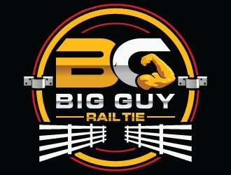 Big Guy Pipe Rail Tie  logo design by Suvendu