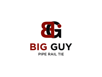 Big Guy Pipe Rail Tie  logo design by cecentilan