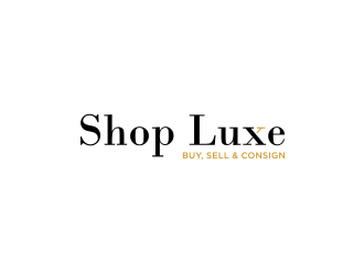 SHOP LUXE  logo design by asyqh