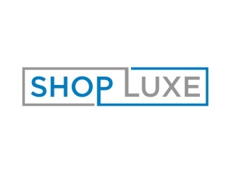 SHOP LUXE  logo design by sabyan