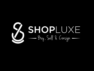 SHOP LUXE  logo design by aura