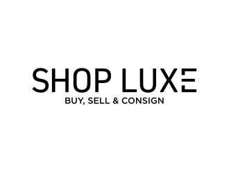 SHOP LUXE  logo design by N3V4