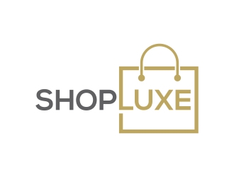 SHOP LUXE  logo design by rokenrol