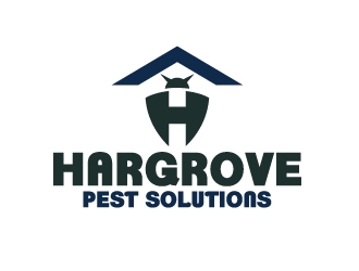 Hargrove Pest Solutions logo design by Krafty