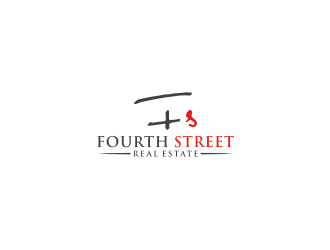 Fourth Street Real Estate logo design by bricton