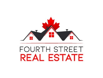 Fourth Street Real Estate logo design by aryamaity