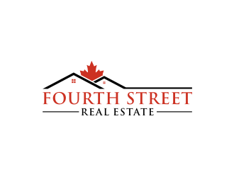 Fourth Street Real Estate logo design by johana