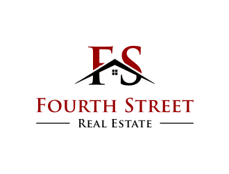 Fourth Street Real Estate logo design by asyqh