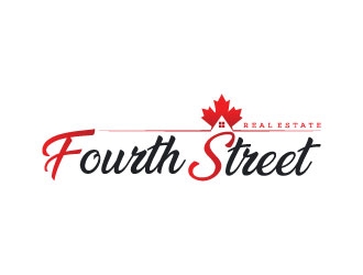 Fourth Street Real Estate logo design by aryamaity