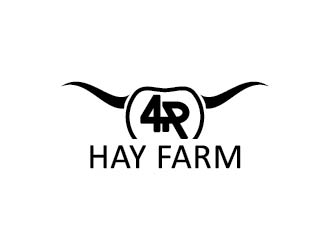 4R Hay Farm logo design by bcendet