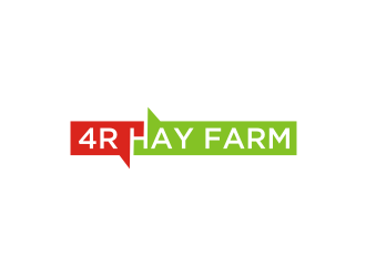 4R Hay Farm logo design by Diancox