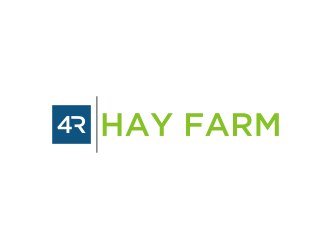 4R Hay Farm logo design by Diancox