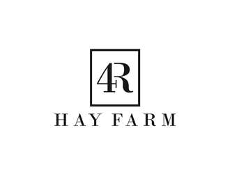 4R Hay Farm logo design by ndaru