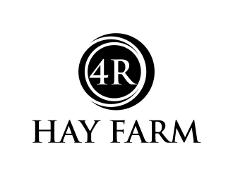4R Hay Farm logo design by p0peye