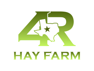 4R Hay Farm logo design by beejo