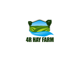 4R Hay Farm logo design by Greenlight