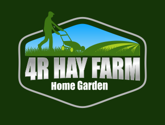 4R Hay Farm logo design by Greenlight